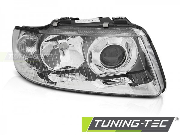 Scheinwerfer Halogen Rechts für Audi A3 8L Facelift Bj. 00-03 für LWR H1 H7 TYC