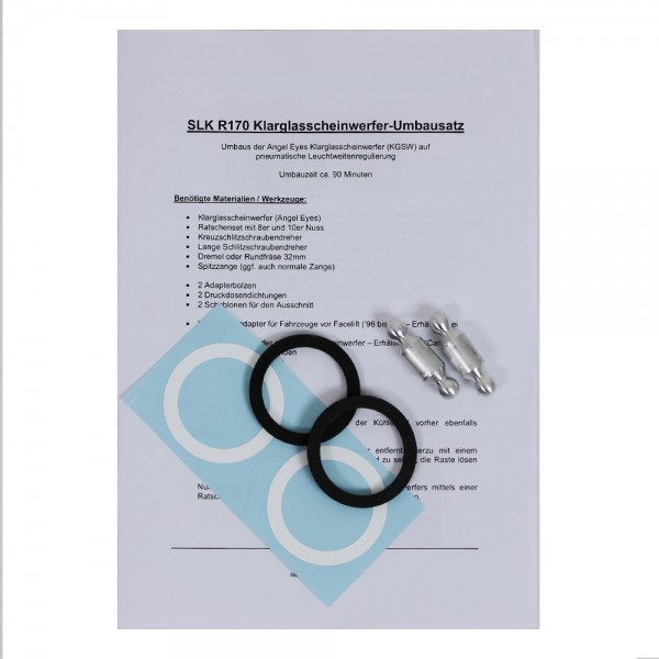 Umbaukit auf pneumatische Leuchtweitenregulierung (LWR) für Mercedes SLK 170