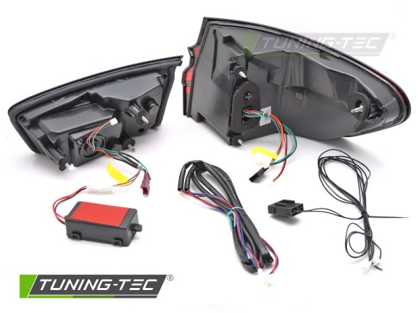 Voll LED Lightbar Rückleuchten für BMW F11 Touring Bj. 10-16 Rot/Schwarz