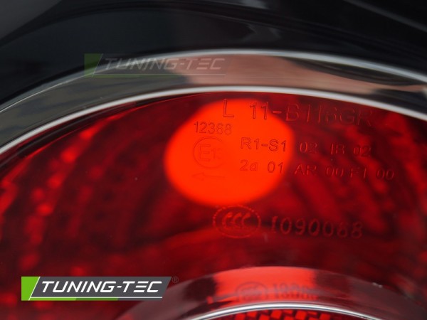 Rückleuchte Heckleuchte Links für VW Polo 9N3 Bj. 05-12 Schwarz TYC