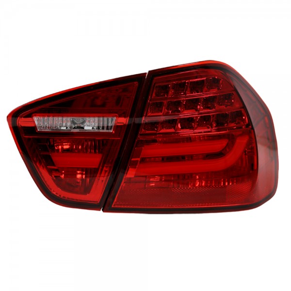 LED Lightbar Rückleuchten für BMW E90 Limo Bj. 05-08 Rot