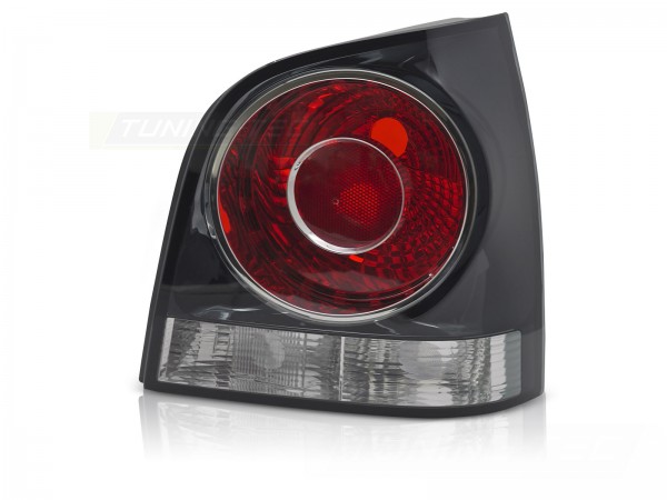Rückleuchte Heckleuchte Rechts für VW Polo 9N3 Bj. 05-12 Schwarz TYC