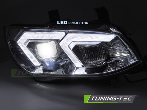 Voll LED Scheinwerfer Tagfahrlicht für BMW E92 E93 ohne AFS Bj. 10-13 Chrom