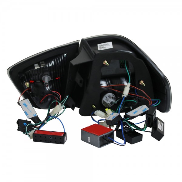 LED Lightbar Rückleuchten für BMW E90 Limo Bj. 05-08 Smoke