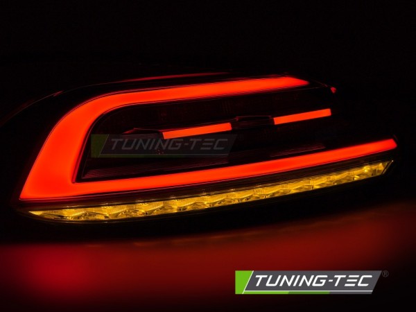LED Lightbar Rückleuchten für VW Scirocco 3 (III) Bj. 08-14 Smoke mit dynamischen Blinker