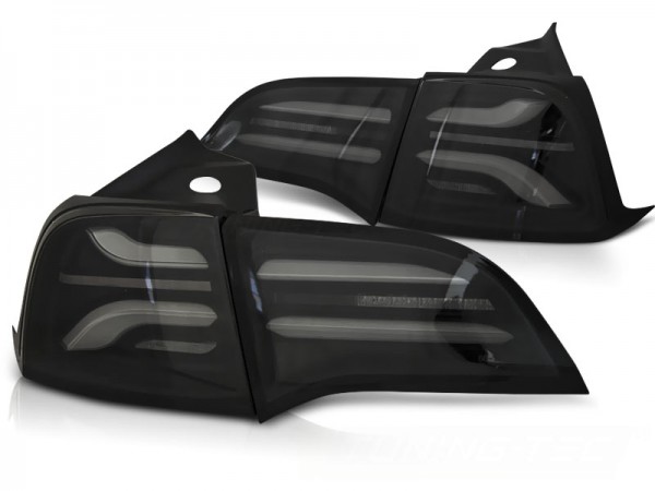 Voll LED Rückleuchten für Tesla Model 3 / Model Y Bj. 17-20 Smoke