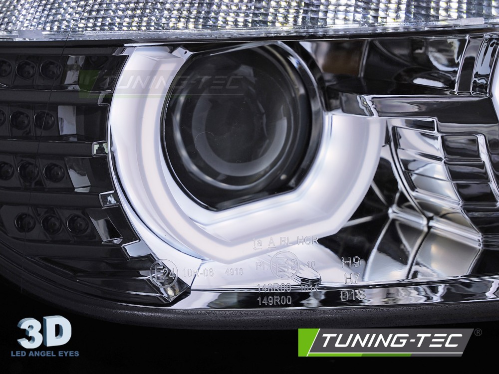 Xenon Scheinwerfer DRL LED Tagfahrlicht für BMW 3er F30 F31 Bj. 11-15 Chrom