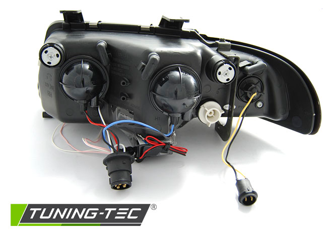 Scheinwerfer CCFL Angel Eyes für Audi A4 B5 Bj. 94-98 Chrom