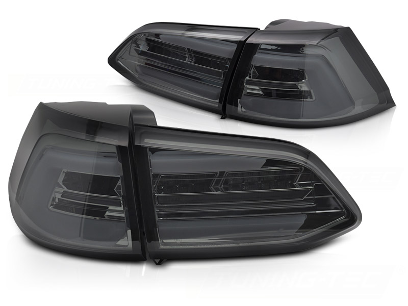 Voll LED Lightbar Rückleuchten für VW Golf 7 (VII) Variant Facelift Bj. 17-20 Smoke