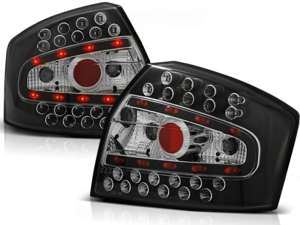 LED Rückleuchten für Audi A4 B6 (8E) Limo Bj. 00-04 Schwarz