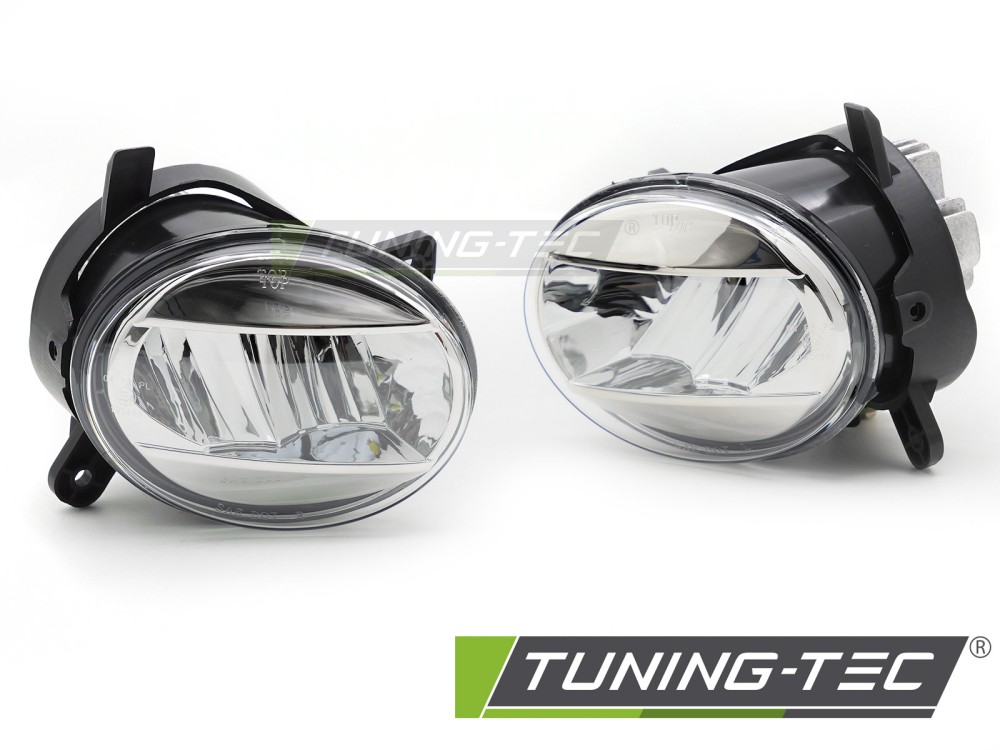 LED Nebelscheinwerfer NSW Set Chrom für Audi A4 B8 A6 4F Q5 8R Seat Exeo
