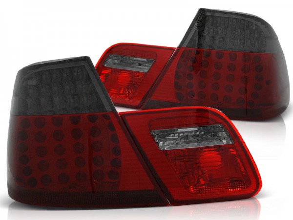 LED Rückleuchten für BMW E46 Coupe Bj. 99-03 Rot/Smoke