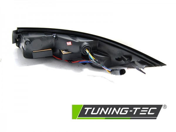 Voll LED Lightbar Rückleuchten für Porsche 911 997 Bj. 04-08 Rot/Chrom