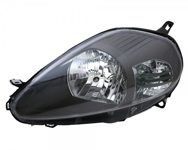 Scheinwerfer Halogen Set für Fiat Grande Punto 199 Bj. 05-08 Sport H4 Anthrazit