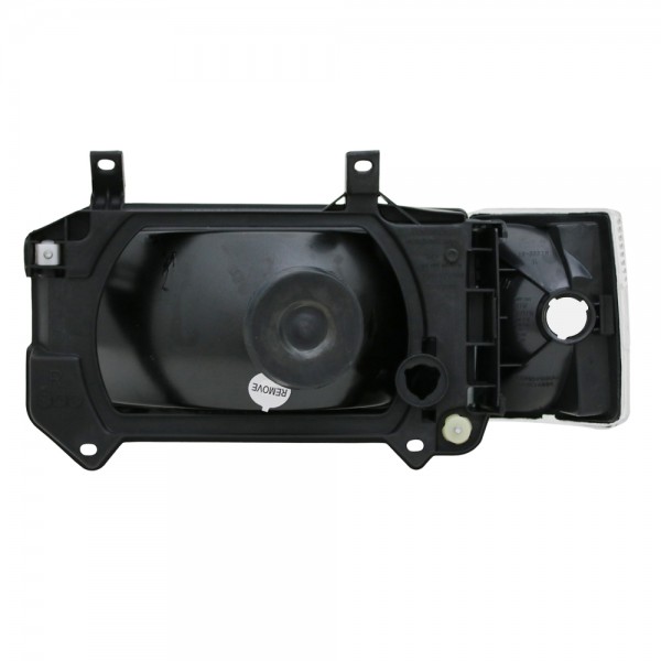 Scheinwerfer für VW T4 Bus Bj. 90-03 Schwarz mit Blinker kurzer Vorderwagen