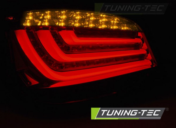 LED Lightbar Rückleuchten für BMW E60 LCI Limo Bj. 07-10 Rot/Smoke