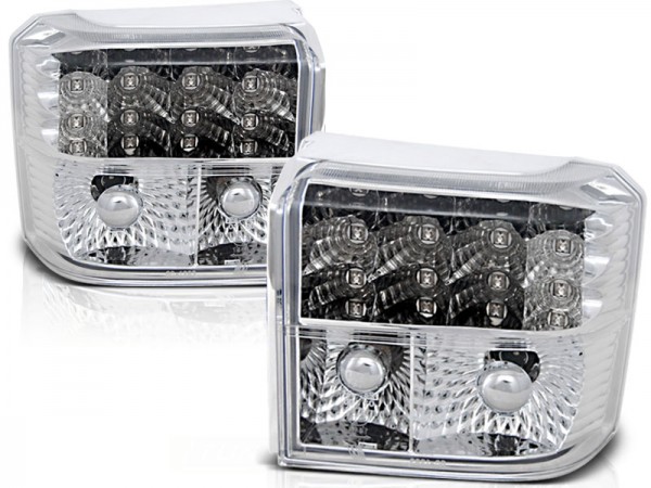 LED Rückleuchten für VW T4 Bus Bj. 90-03 Chrom