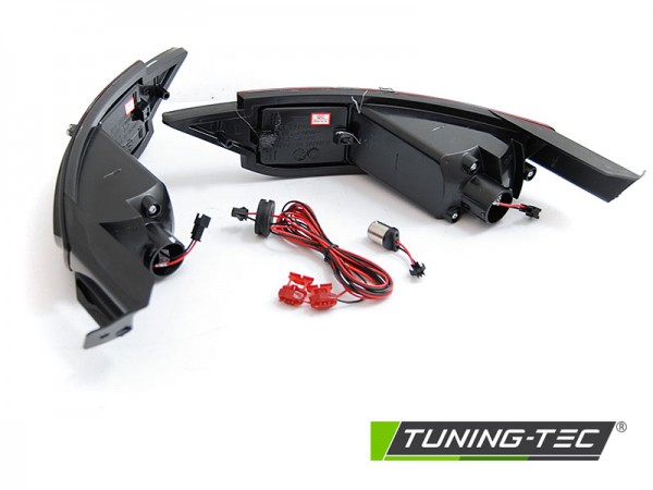 LED Nebelschlussleuchte für Ford Fiesta VI MK7 Bj. 08-17 Rot/Smoke