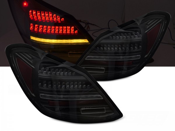 Voll LED Rückleuchten für Mercedes C-Klasse W205 Limo Bj. 14-21 Smoke OE LED
