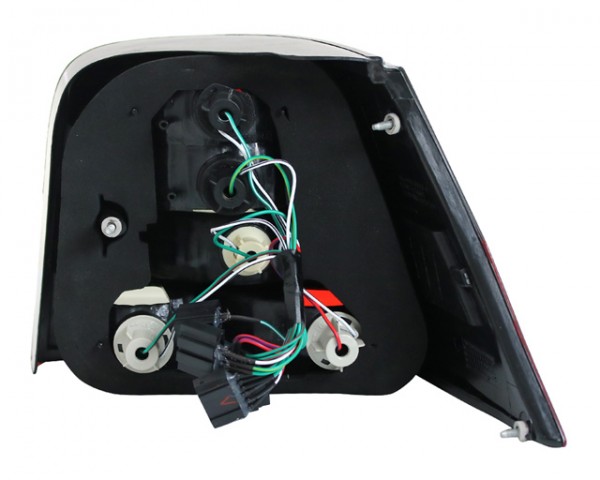 Rückleuchten Klarglas für VW Golf 4 Limo Bj. 97-03 Rot/Schwarz