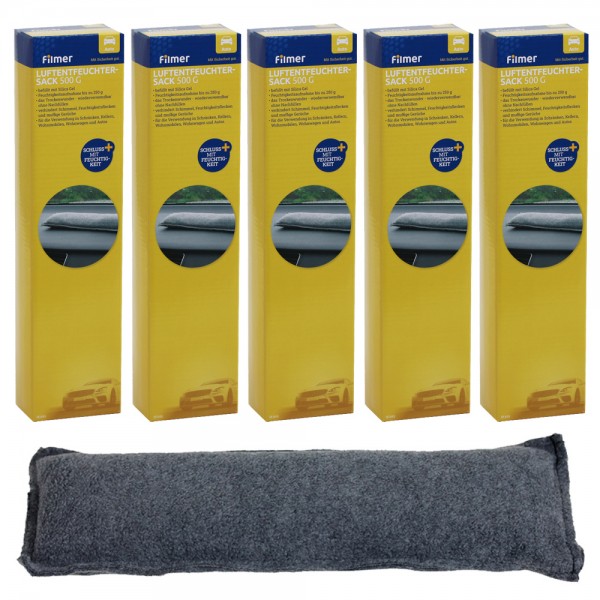 5x 500g Luftentfeuchter Entfeuchter Granulat Auto KFZ Haus Wohnwagen und Keller