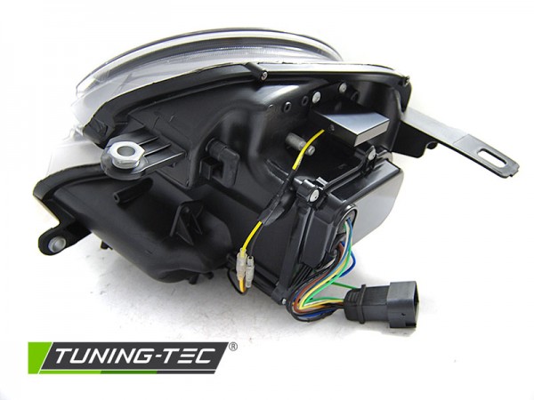 Xenon Scheinwerfer LED Tagfahrlicht Optik für Mini One Cooper Bj. 06-14 Schwarz LTI