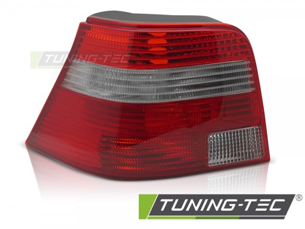 Rückleuchten Heckleuchten Set für VW Golf 4 Limo Bj. 97-03 Rot Weiß