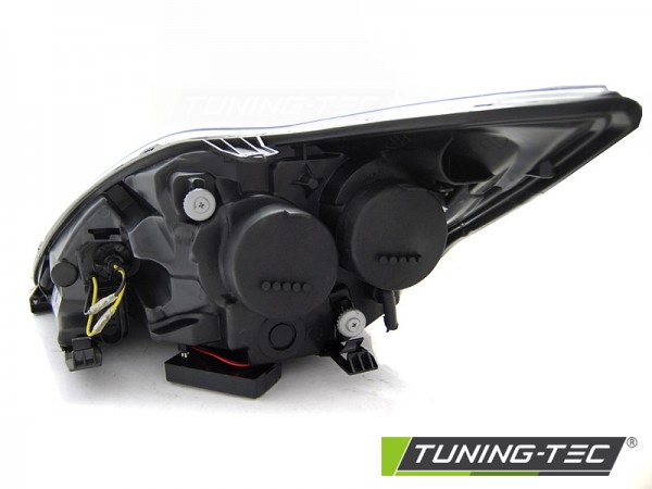 Scheinwerfer CCFL Angel Eyes für Ford Focus 2 Facelift Bj. 08-10 Schwarz