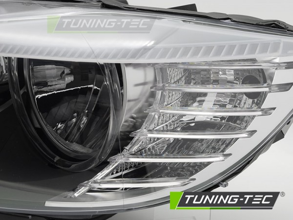 Scheinwerfer Halogen Set für BMW E90 E91 LCI Bj. 09-12 Motor H7 Angel Eyes