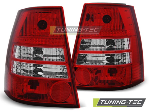 Rückleuchten für VW Golf 4 Bora Variant Kombi Bj. 99-06 Rot/Chrom