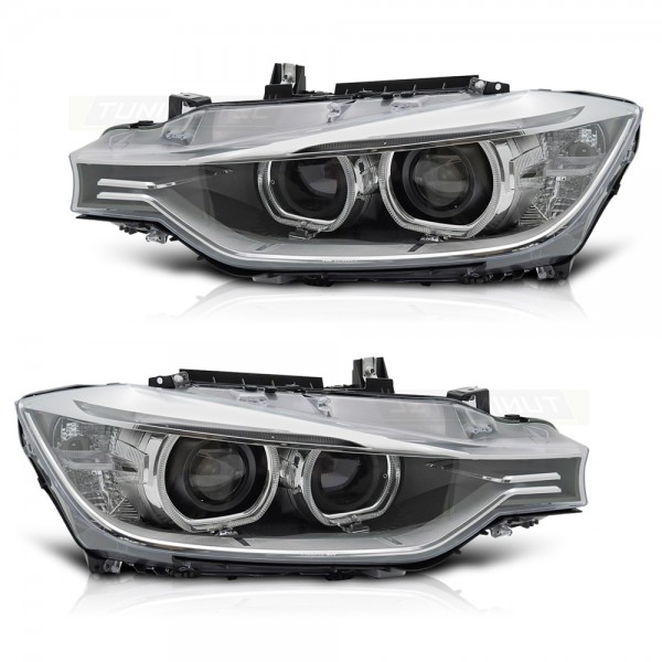 Scheinwerfer Xenon Set für 3er BMW F30 F31 Bj. 11-15 Stellmotor DRL D1S