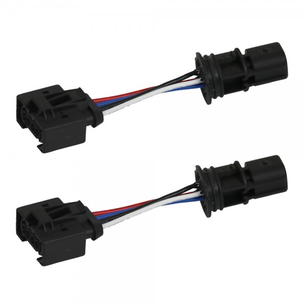 Adapterstecker Scheinwerfer Angel Eyes für Mercedes SLK 170 Bj. 96-04 Rund auf Eckig