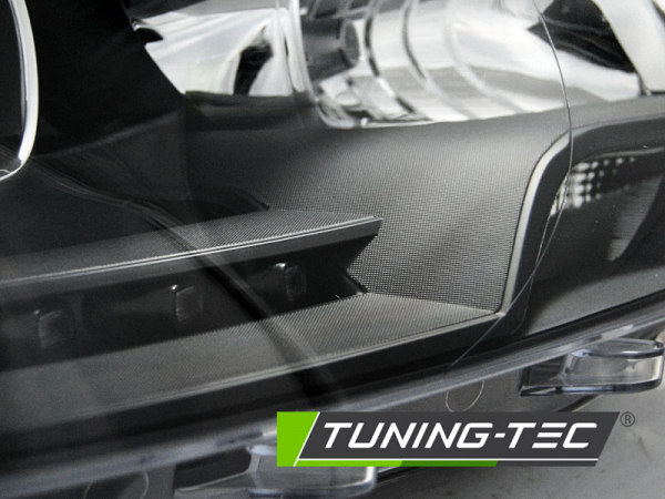 Scheinwerfer DRL LED Tagfahrlicht für VW T5 GP Facelift Bj. 10-15 Schwarz