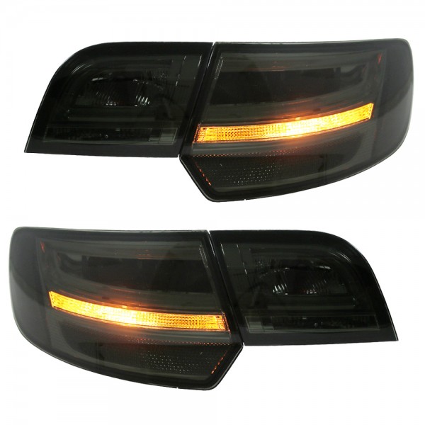 LED Lightbar Rückleuchten für Audi A3 8P Sportback Bj. 04-08 Smoke