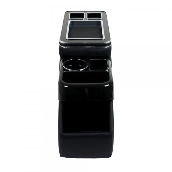 Mittelkonsole Staufach Ablage für VW T5 Bj. 03-09 Schwarz Glänzend