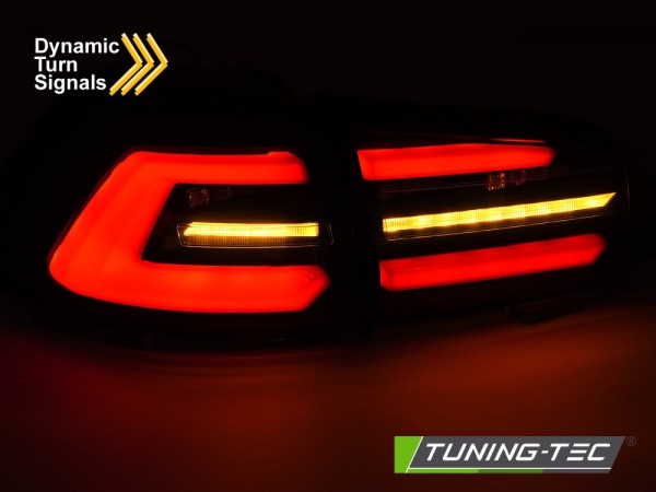 Voll LED Lightbar Rückleuchten für VW Golf 7 (VII) Variant Facelift Bj. 17-20 Smoke