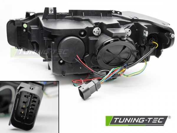 Scheinwerfer DRL Yellow LED Tagfahrlicht für BMW 3er F30 F31 Bj. 11-15 Schwarz