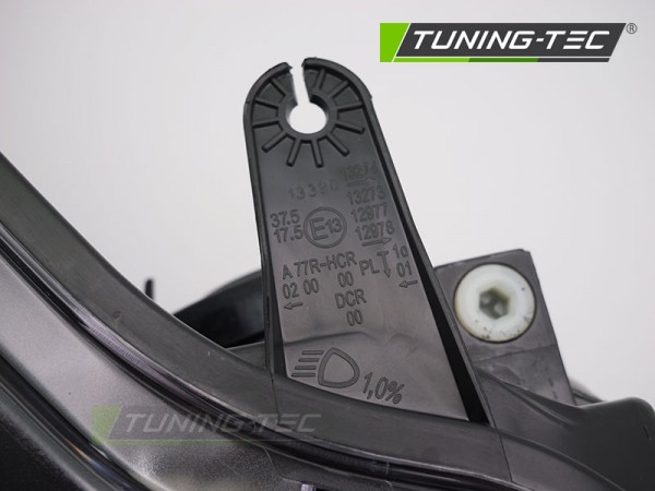 Scheinwerfer Halogen Links für Ford Focus MK2 Facelift Bj. 08-10 H1 H7 Schwarz