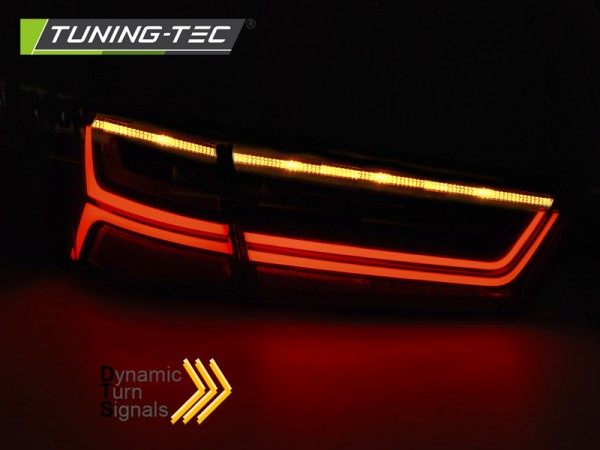 LED Lightbar Rückleuchten für Audi A6 4G C7 Limo Bj. 2011-2014 Rot dynamischer Blinker
