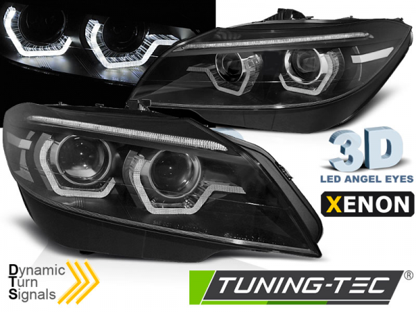 Xenon Scheinwerfer DRL LED Tagfahrlicht für BMW Z4 E89 Bj. 09-13 Schwarz AFS