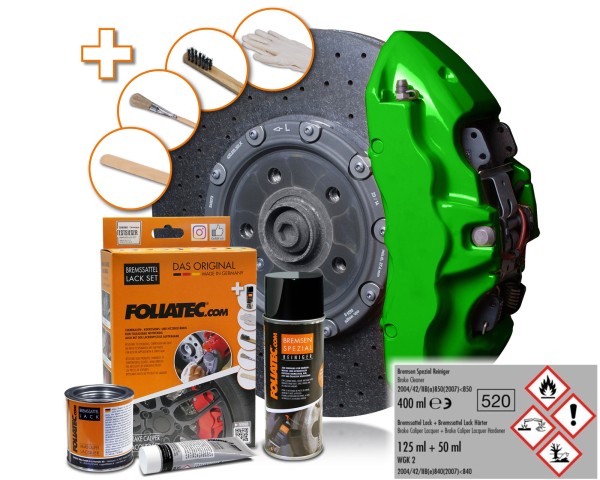 FOLIATEC Bremssattellack Power Grün Bremssattelfarbe Bremssattel 2166