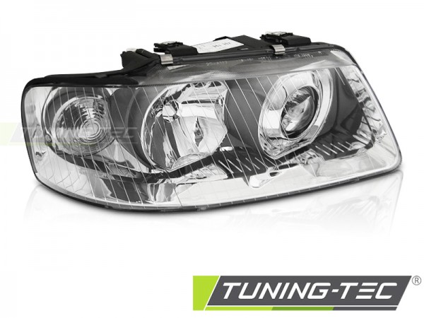 Scheinwerfer Halogen Rechts für Audi A3 8L Facelift Bj. 00-03 für LWR H1 H7 TYC