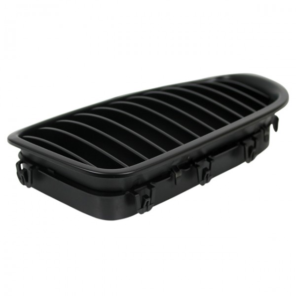 Nieren Kühlergrill Frontgrill für 5er BMW F10 F11 F18 Bj. 2010- Schwarz