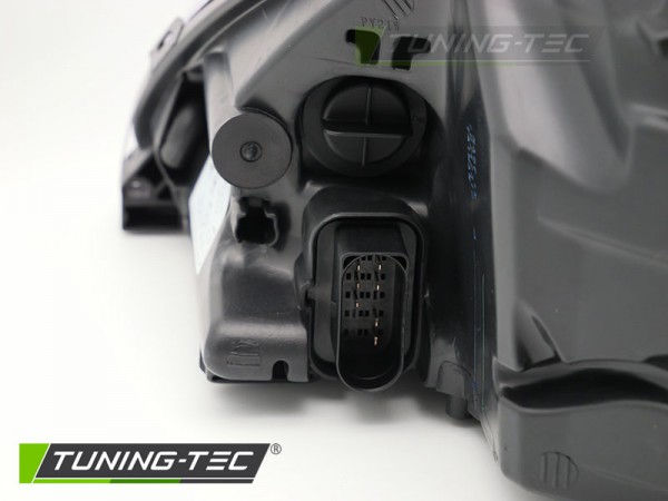 Scheinwerfer Halogen Rechts für Ford Focus MK2 Facelift Bj. 08-10 H1 H7 Schwarz