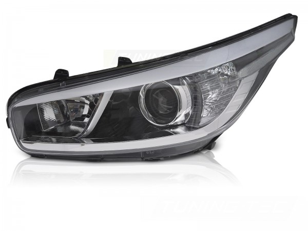 Scheinwerfer Halogen Set für Kia Ceed JD Bj. 12-18 Stellmotor H7 TYC