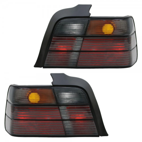 Rückleuchten Heckleuchten für BMW E36 Limo Bj. 90-98 Smoke