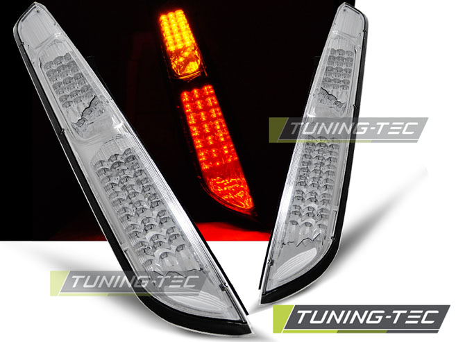 LED Rückleuchten für Ford Focus MK2 Bj. 04-08 Chrom
