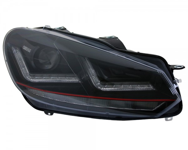 OSRAM Xenarc LEDriving Scheinwerfer für VW Golf 6 VI Bj. 08-13 Xenon D8S Schwarz Rot