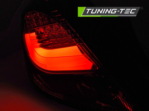 LED Lightbar Rückleuchten für Opel Corsa D (3-Türer) Bj. 06-14 Schwarz