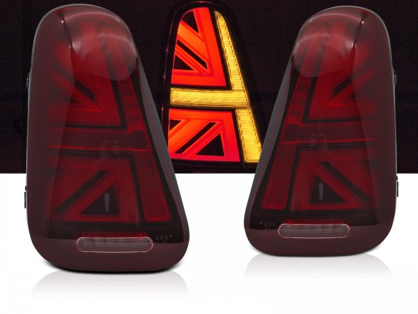 LED Rückleuchten für Mini Cooper R50 R52 R53 Bj. 01-06 Rot Union Jack Design